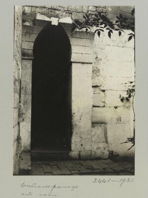 Entrance to courtyard in Madrasa al-Shadbakhtiyya, Aleppo