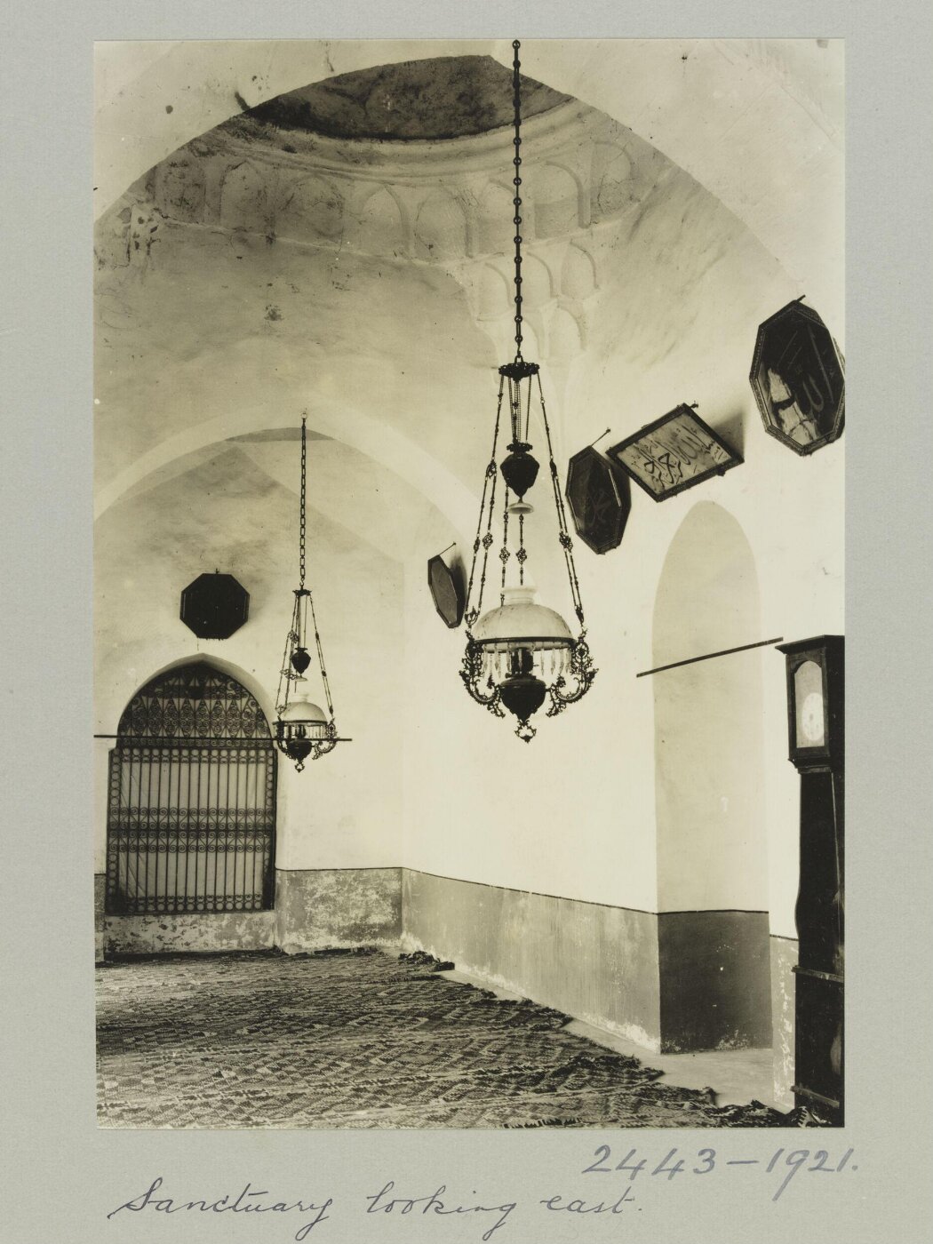 K.A.C. Creswell, Interior in Mashhad al-Dikka, Aleppo
