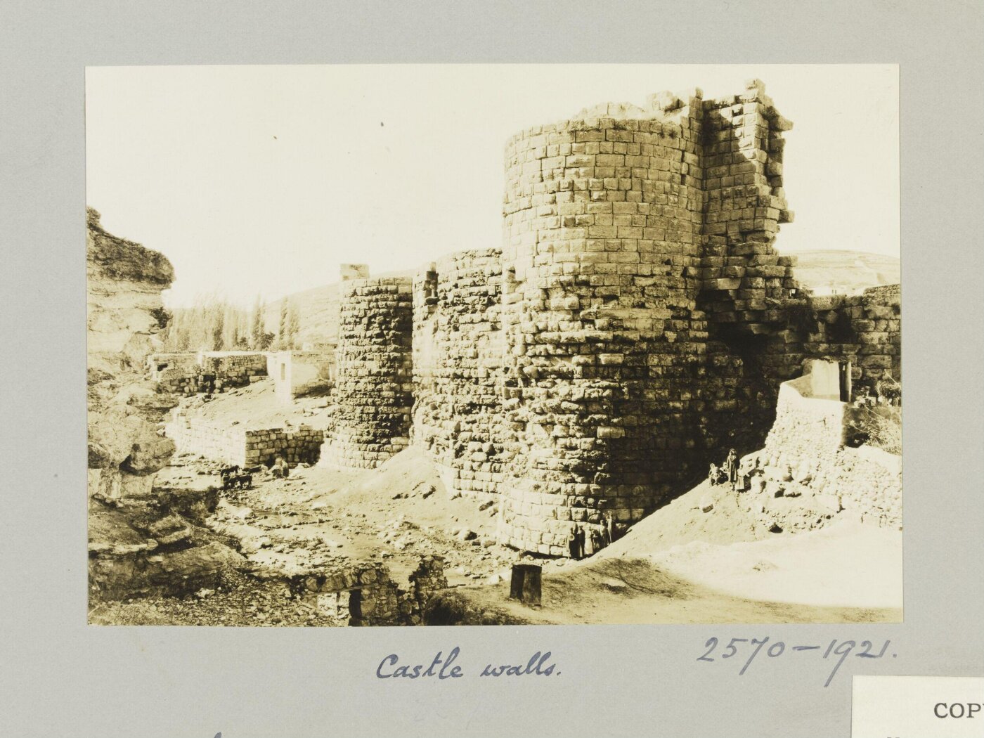 K.A.C. Creswell, Amman Citadel, Amman