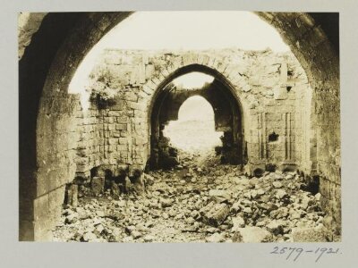 Interior of Audience Hall, Amman Citadel, Amman