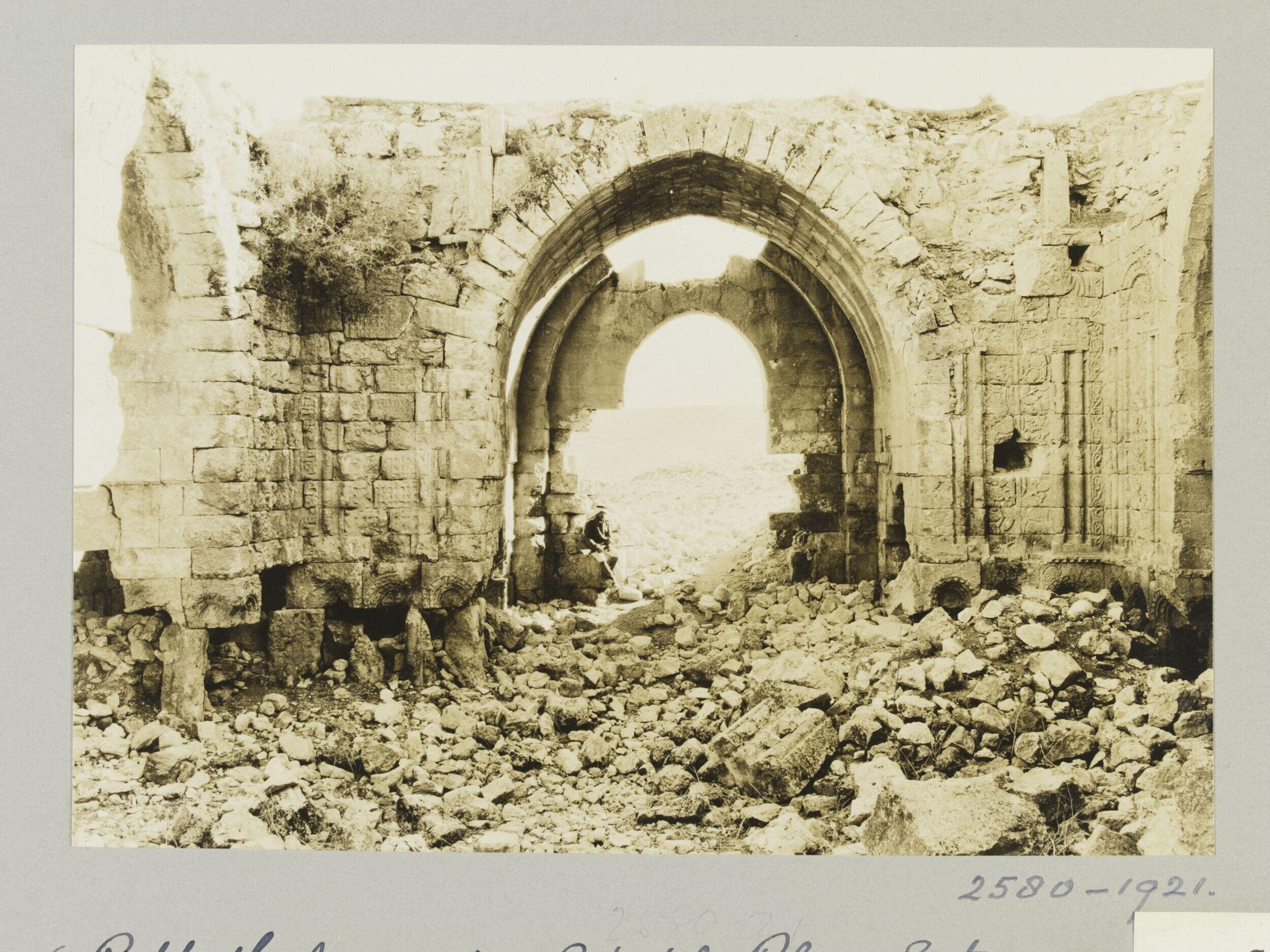 Interior of Audience Hall, Amman Citadel, Amman