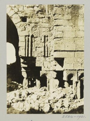 North Iwan in Audience Hall, Amman Citadel, Amman