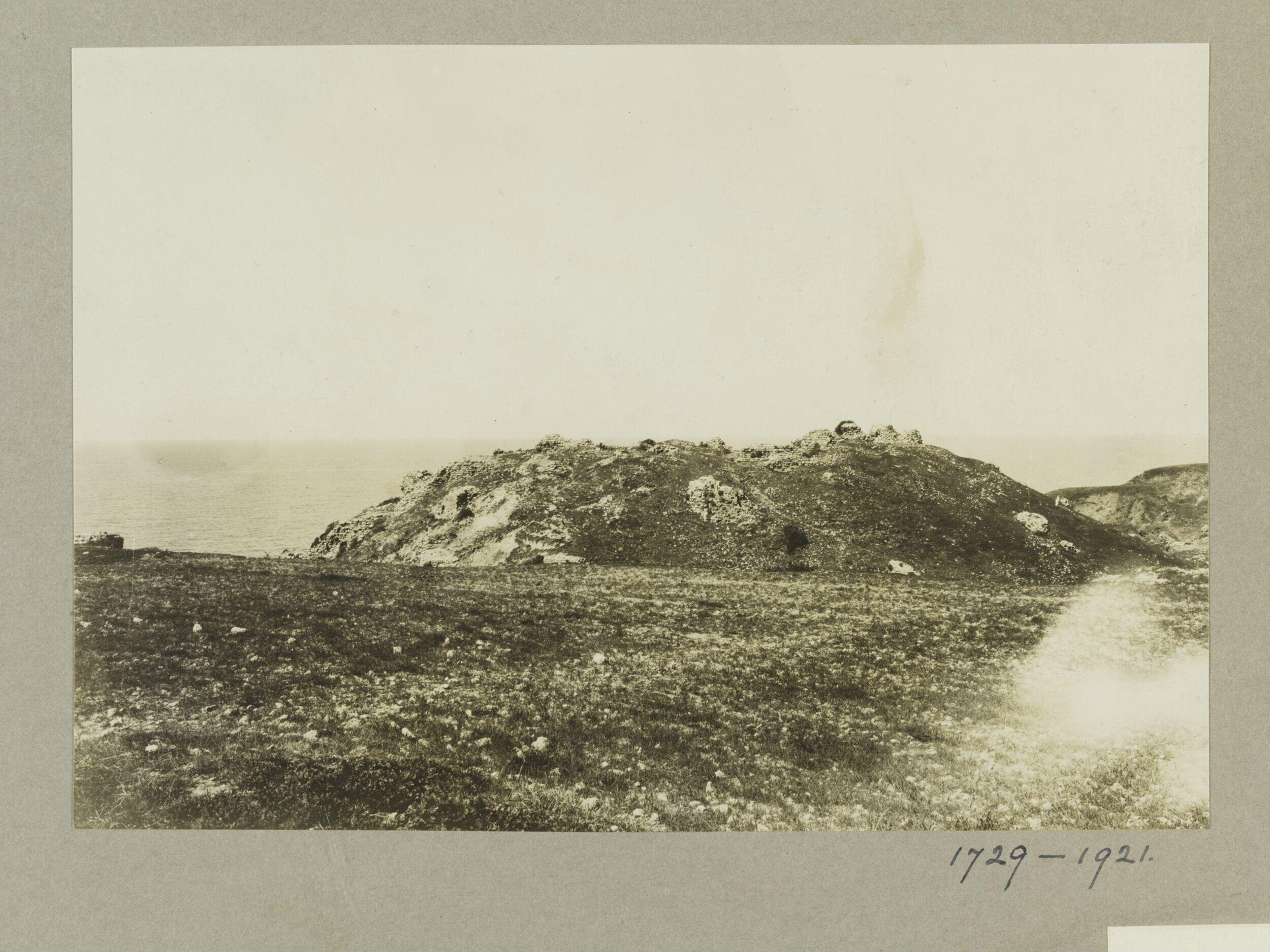 The Crusader Castle (Apollonia) from the South-East, Arsuf