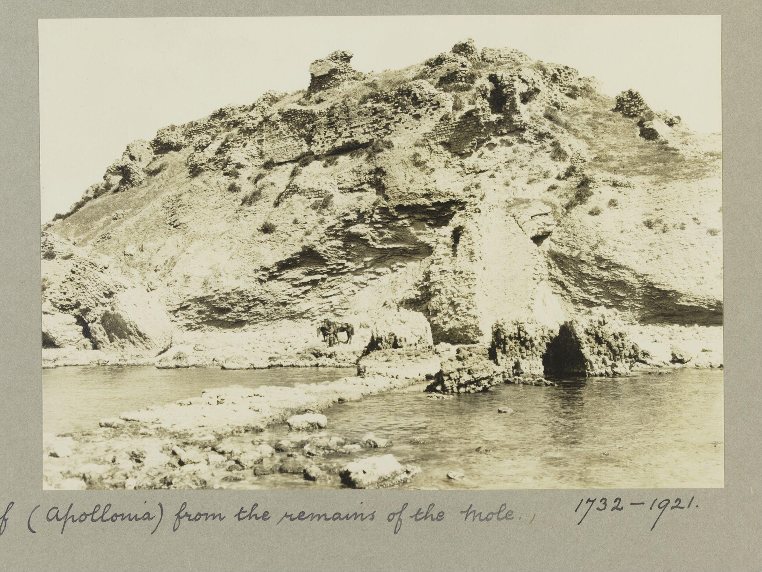 Crusader Castel from the Harbour (Apollonia), Arsuf