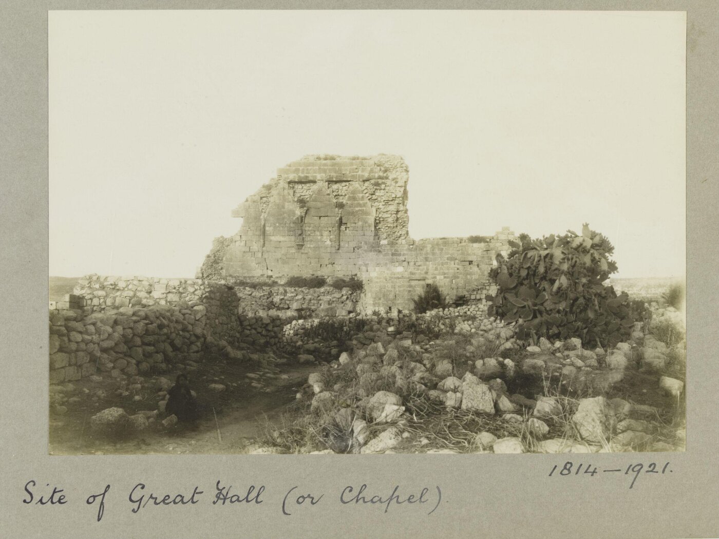 K.A.C. Creswell, The Pilgrims' Castle, Atlit