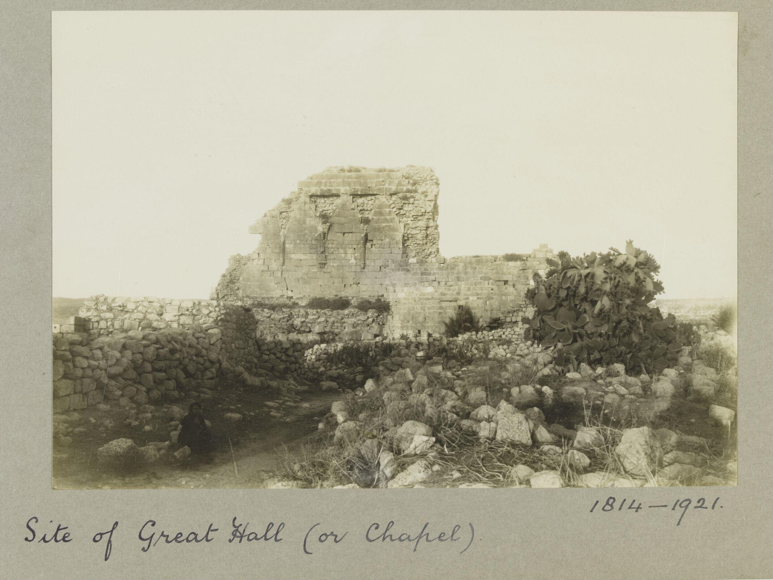The Pilgrims' Castle, Atlit