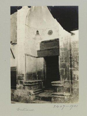 The Entrance of the Zawiya al-Junashiyya, Aleppo