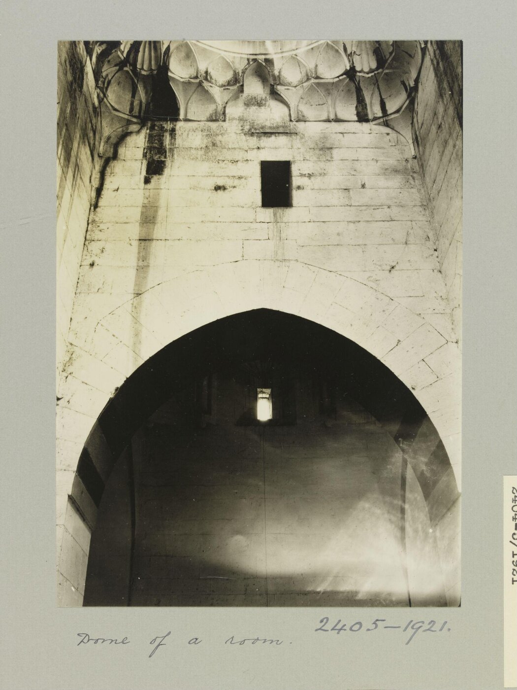 K.A.C. Creswell, Dome in the Shrine of al-Husayn, Aleppo