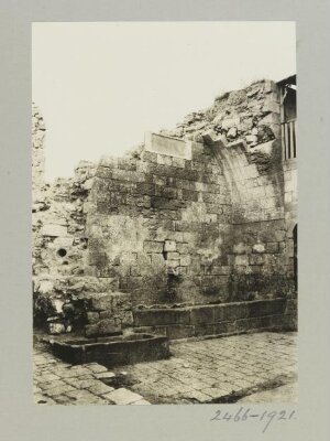 The Drinking Trough of Qastal Shabariq, Aleppo