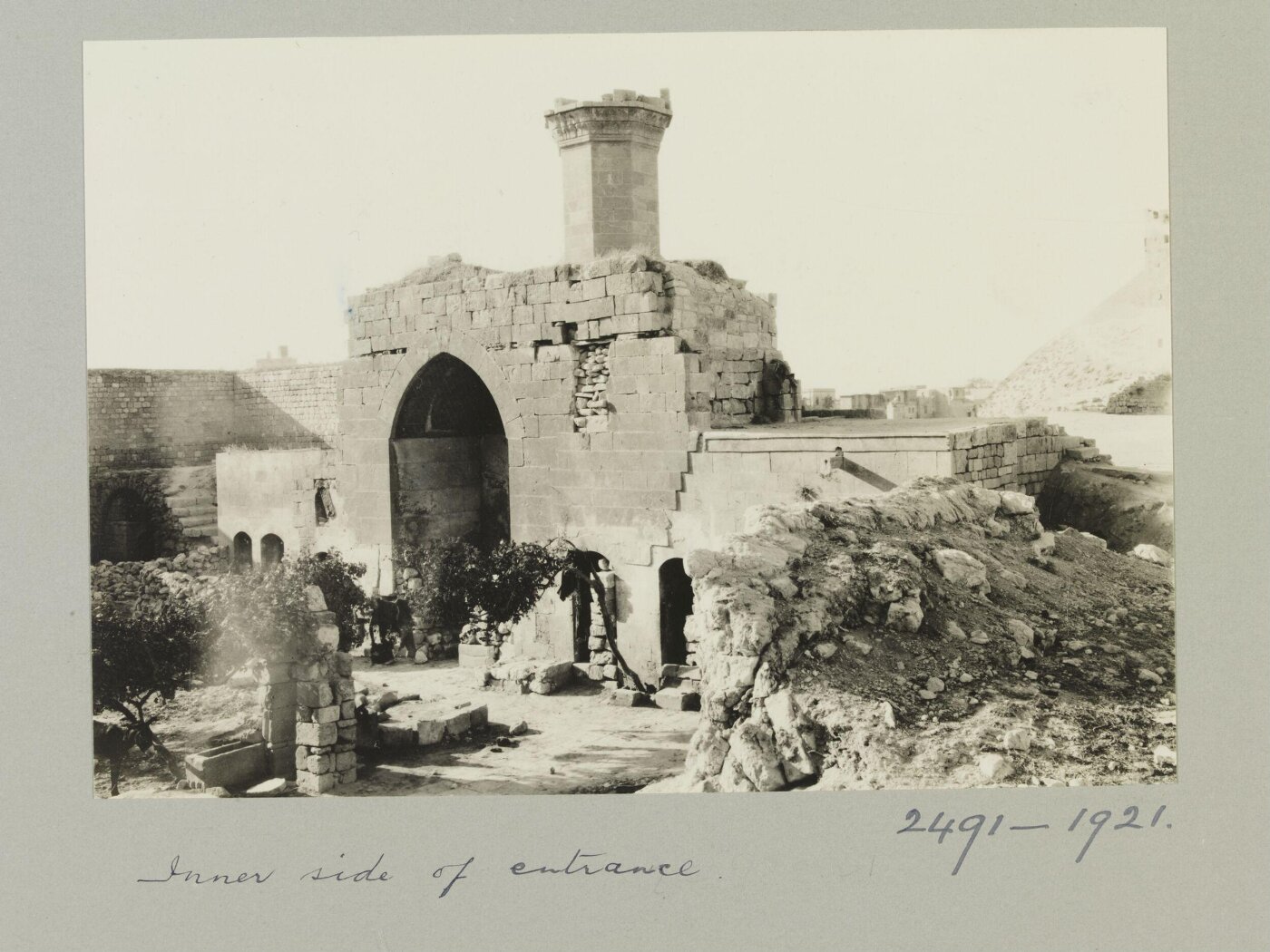 K.A.C. Creswell, The Courtyard of the Madrasa al-Sultaniyya, Aleppo