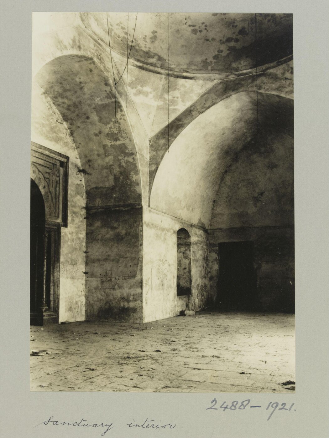 K.A.C. Creswell, The Interior of the Madrasa al-Sultaniyya, Aleppo