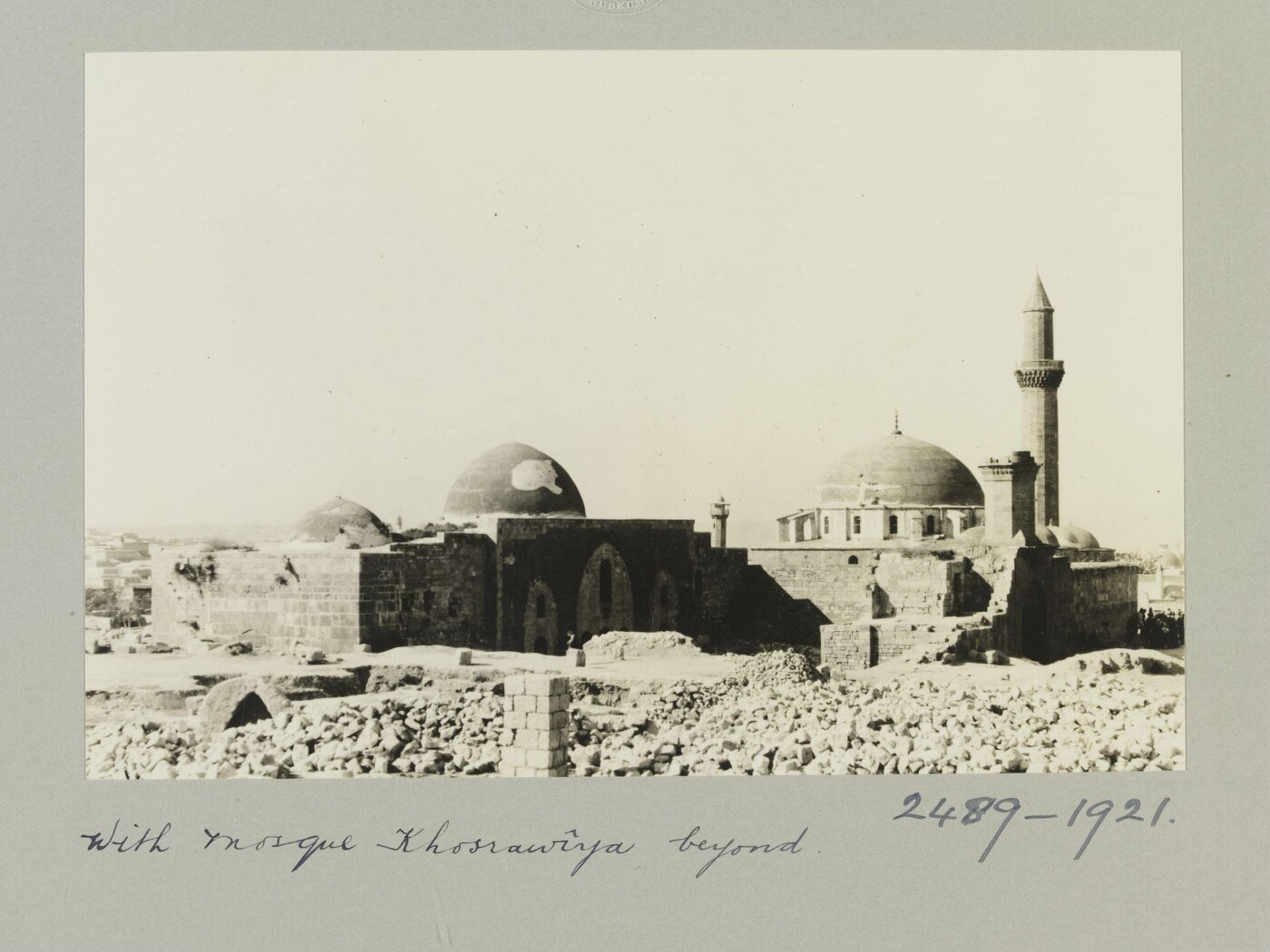 K.A.C. Creswell, The Madrasa al-Sultaniyya and the Madrasa al-Khusrawiyya, Aleppo