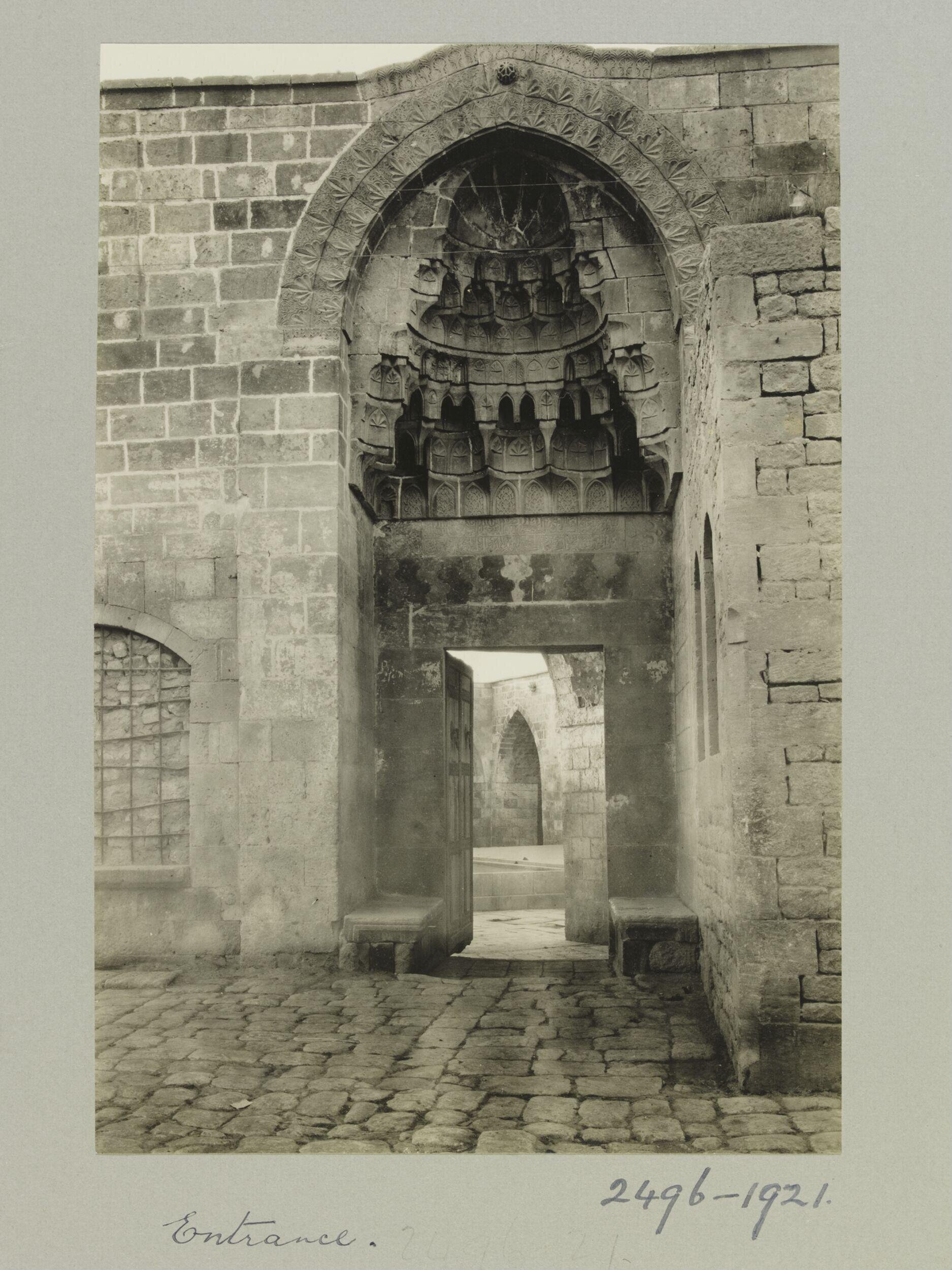 The Entrance Portal of the Mosque of al-Tawashi, Aleppo