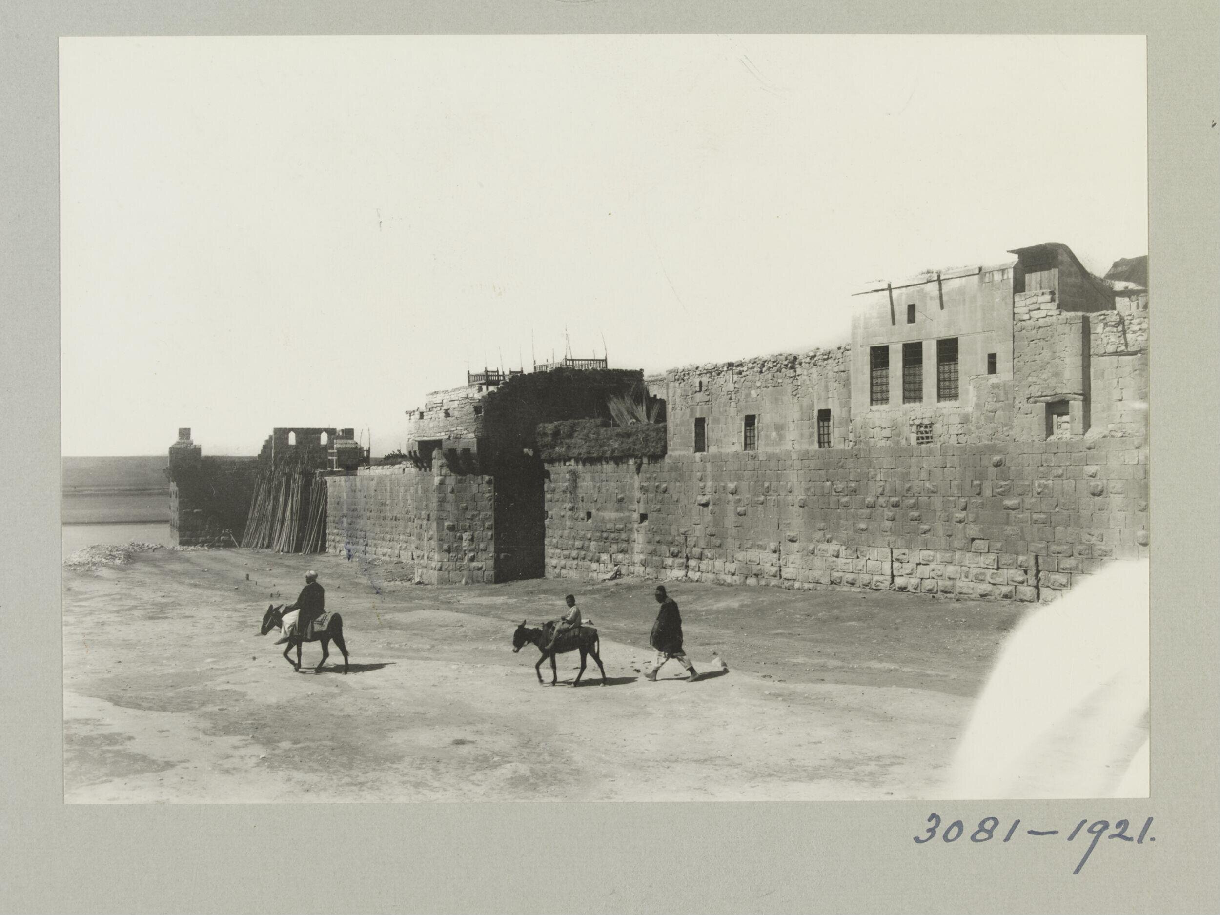 The city walls of Birecik, Turkey