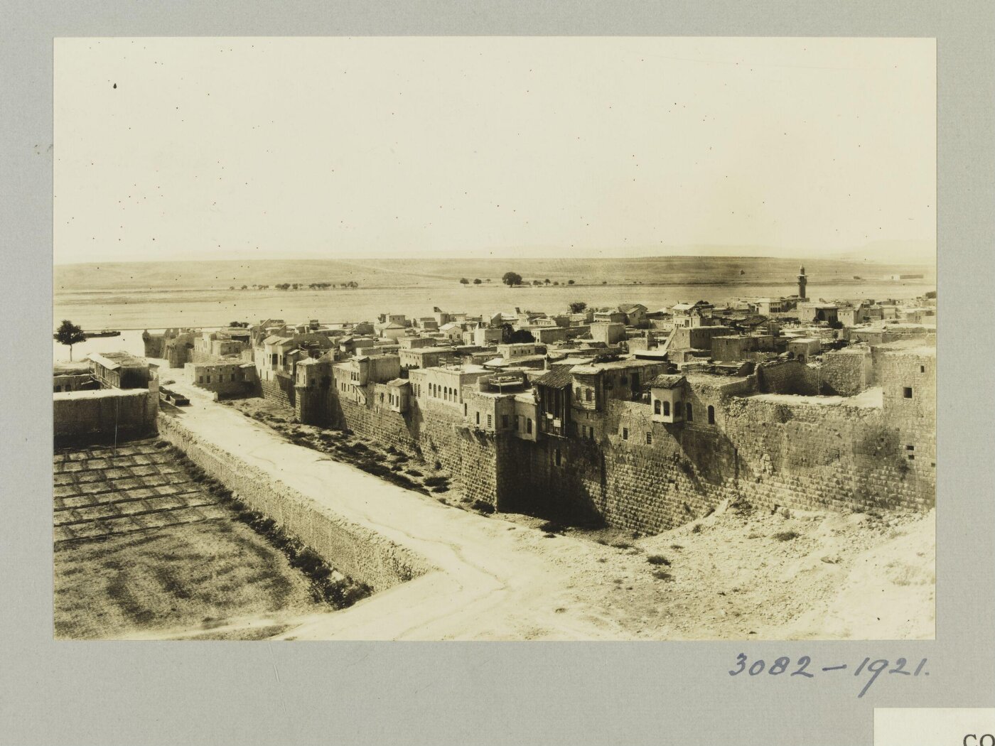 K.A.C. Creswell, The city walls of Birecik, Turkey