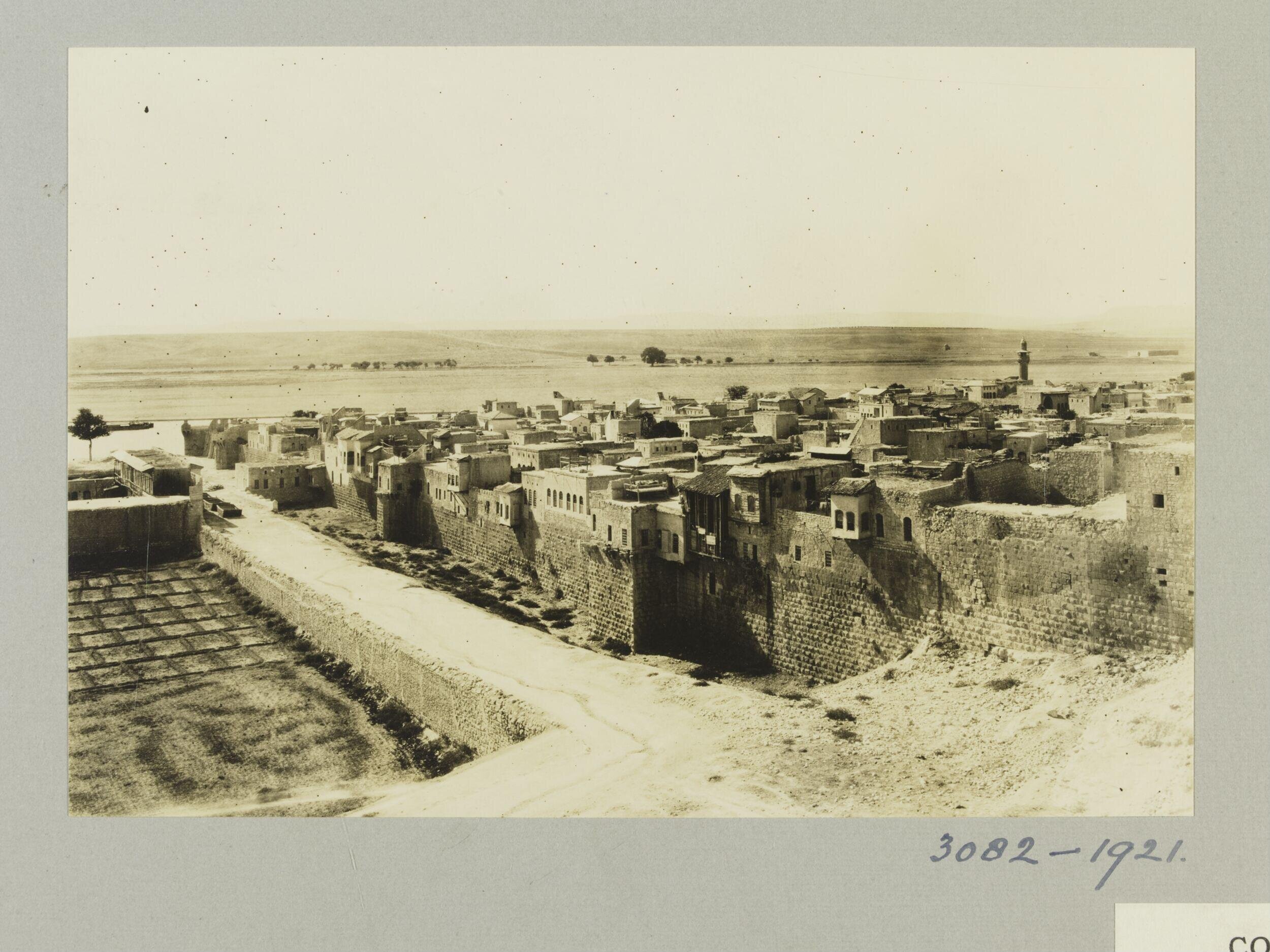 The city walls of Birecik, Turkey