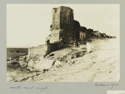 The city walls of Birecik, Turkey