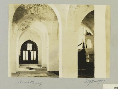 The minbar and iwan of the Great Mosque of al-Bab, Syria