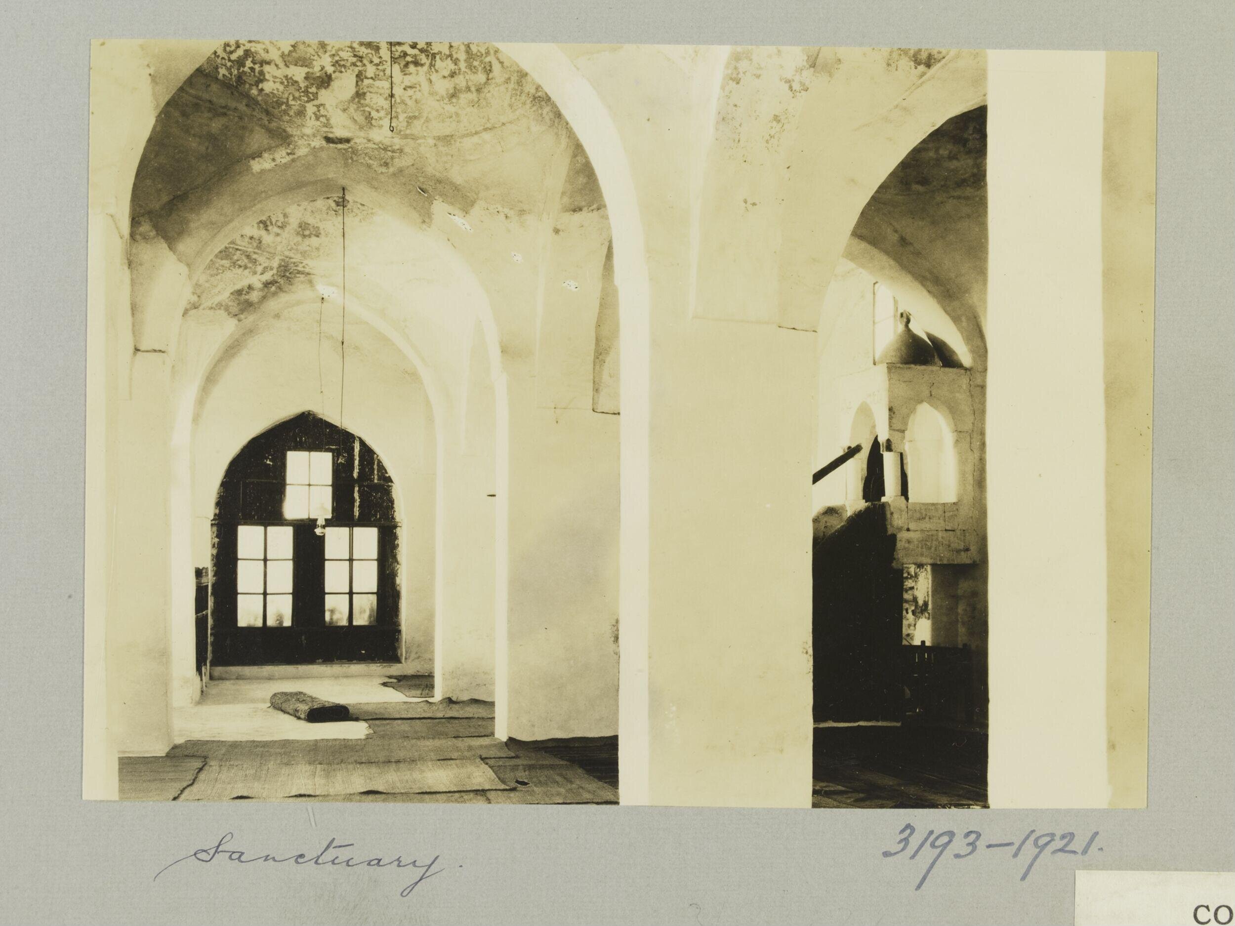 The minbar and iwan of the Great Mosque of al-Bab, Syria