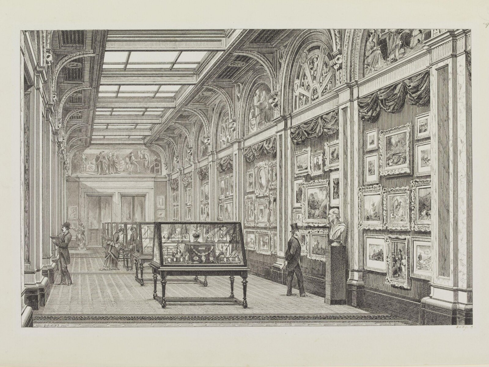 The Water Colour Galleries, John Watkins, 1876