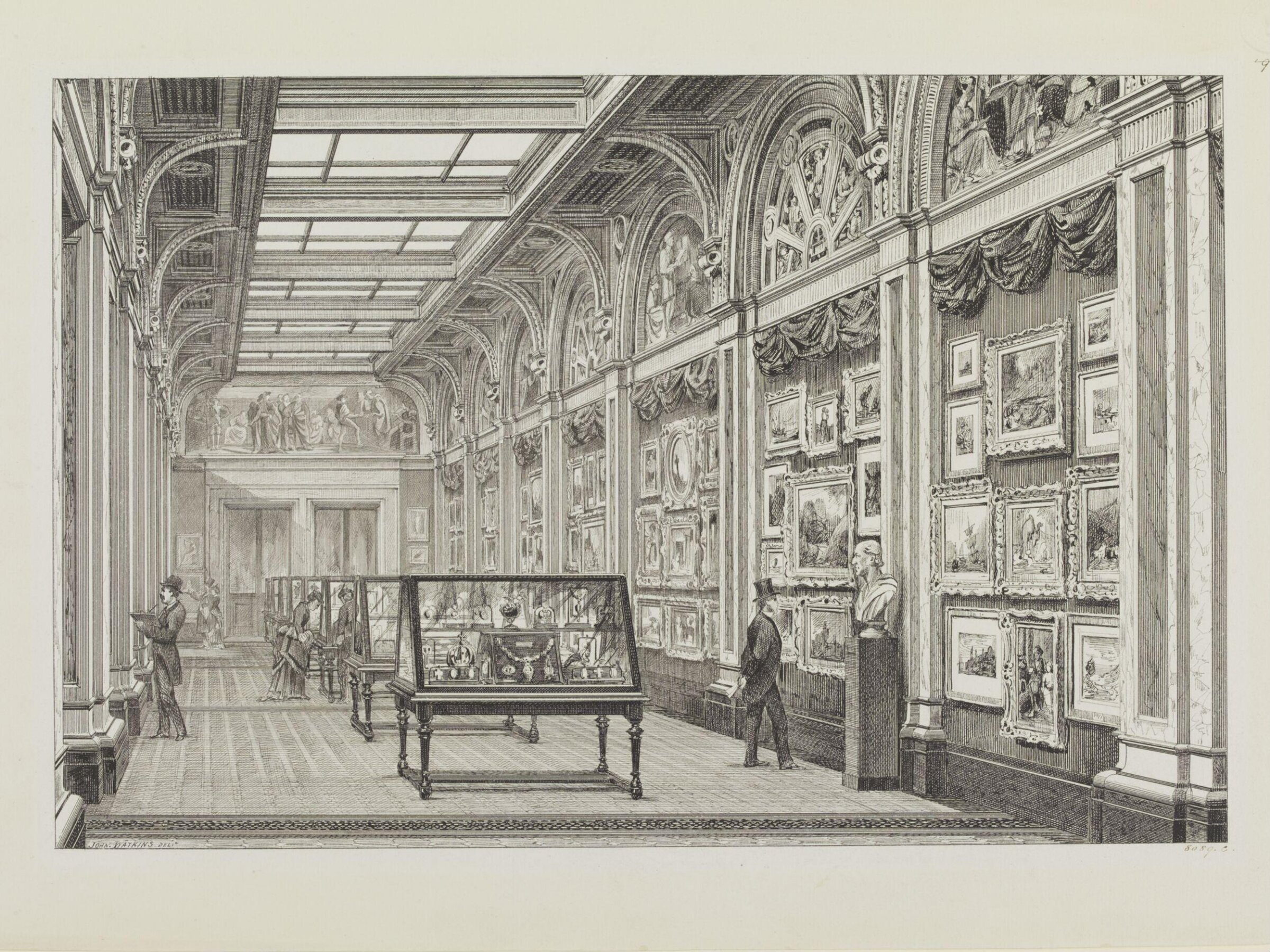 The Water Colour Galleries, John Watkins, 1876