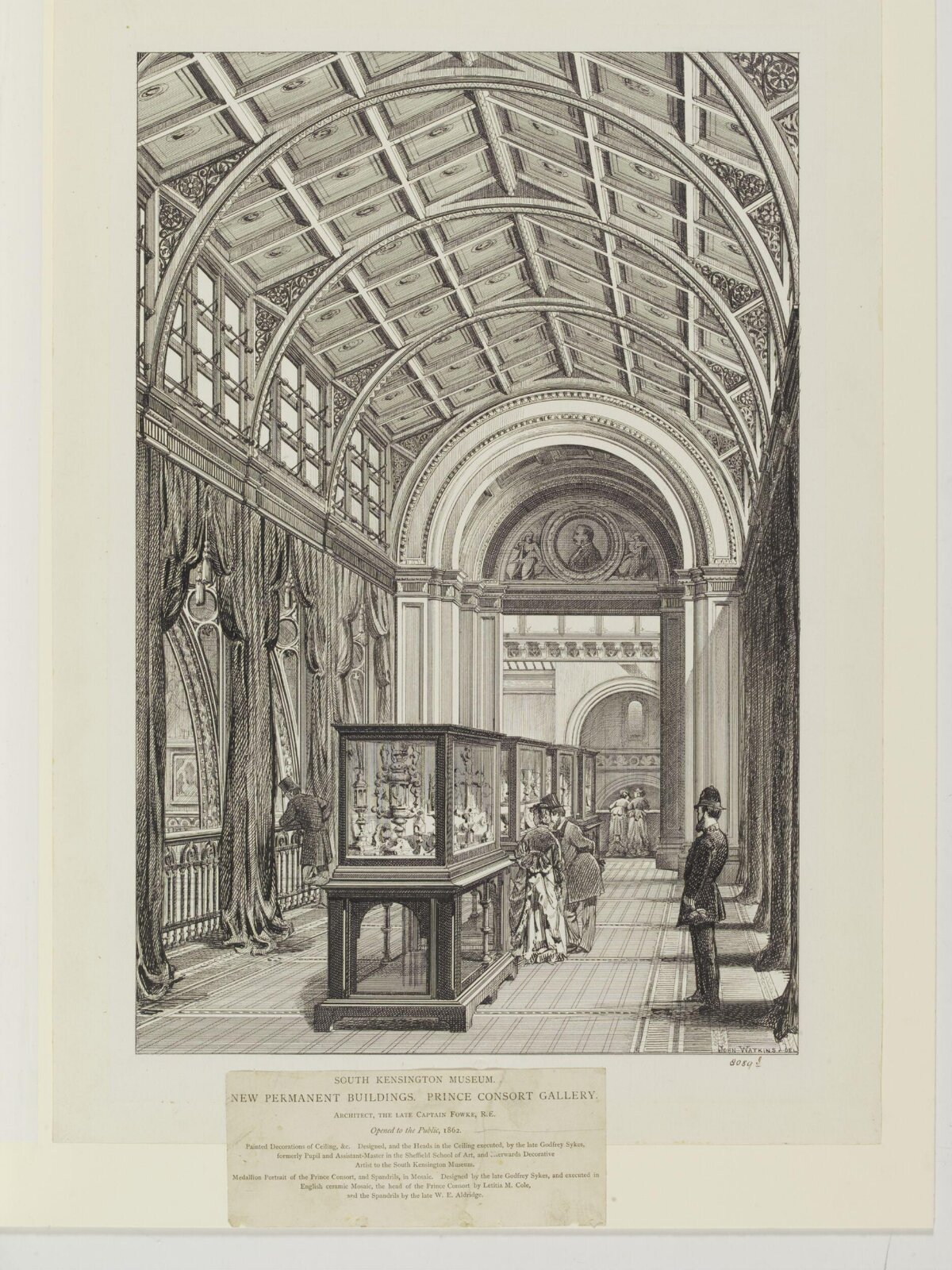 The Prince Consort's Gallery, John Watkins, ca. 1876