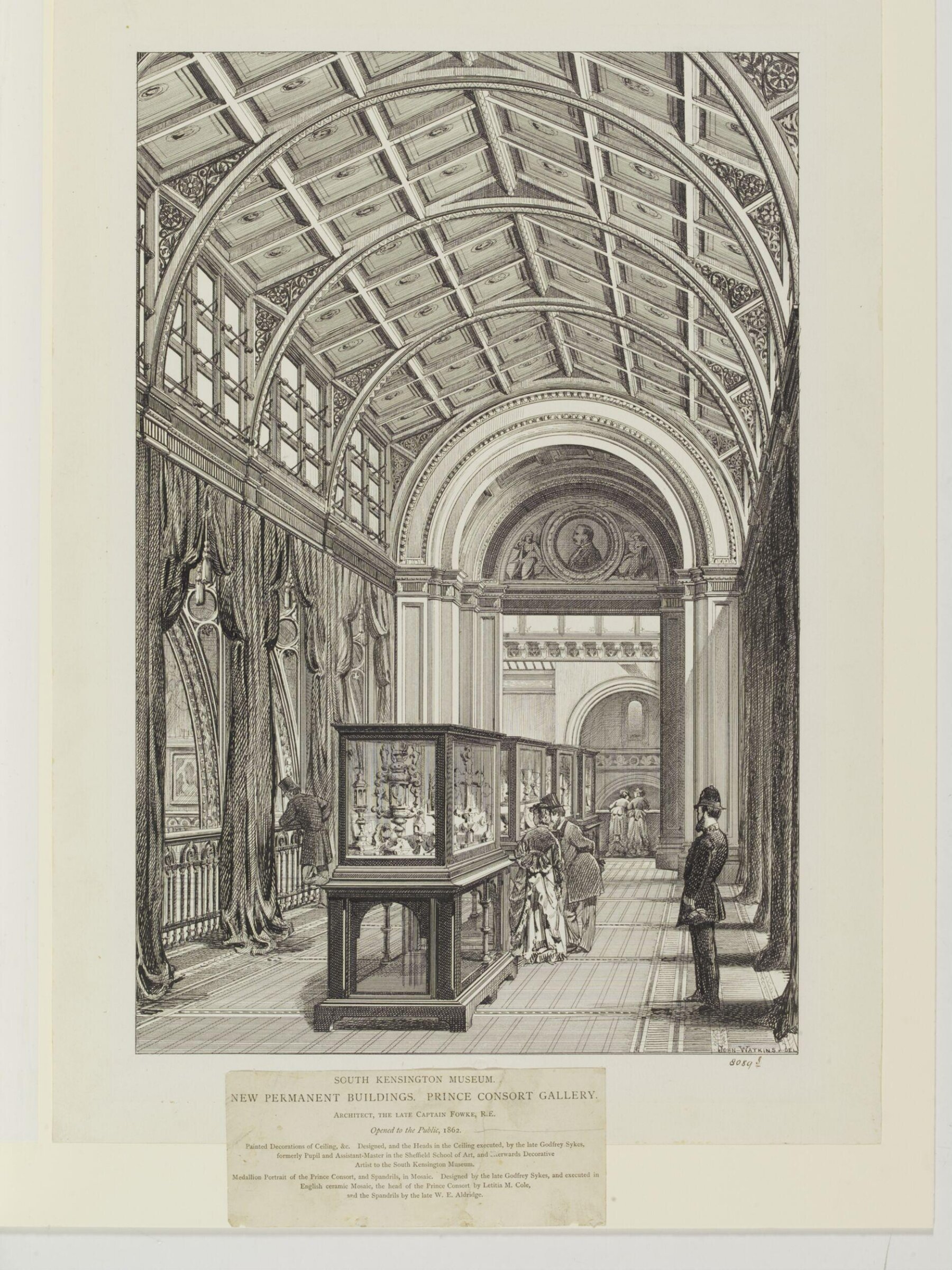 The Prince Consort's Gallery, John Watkins, ca. 1876