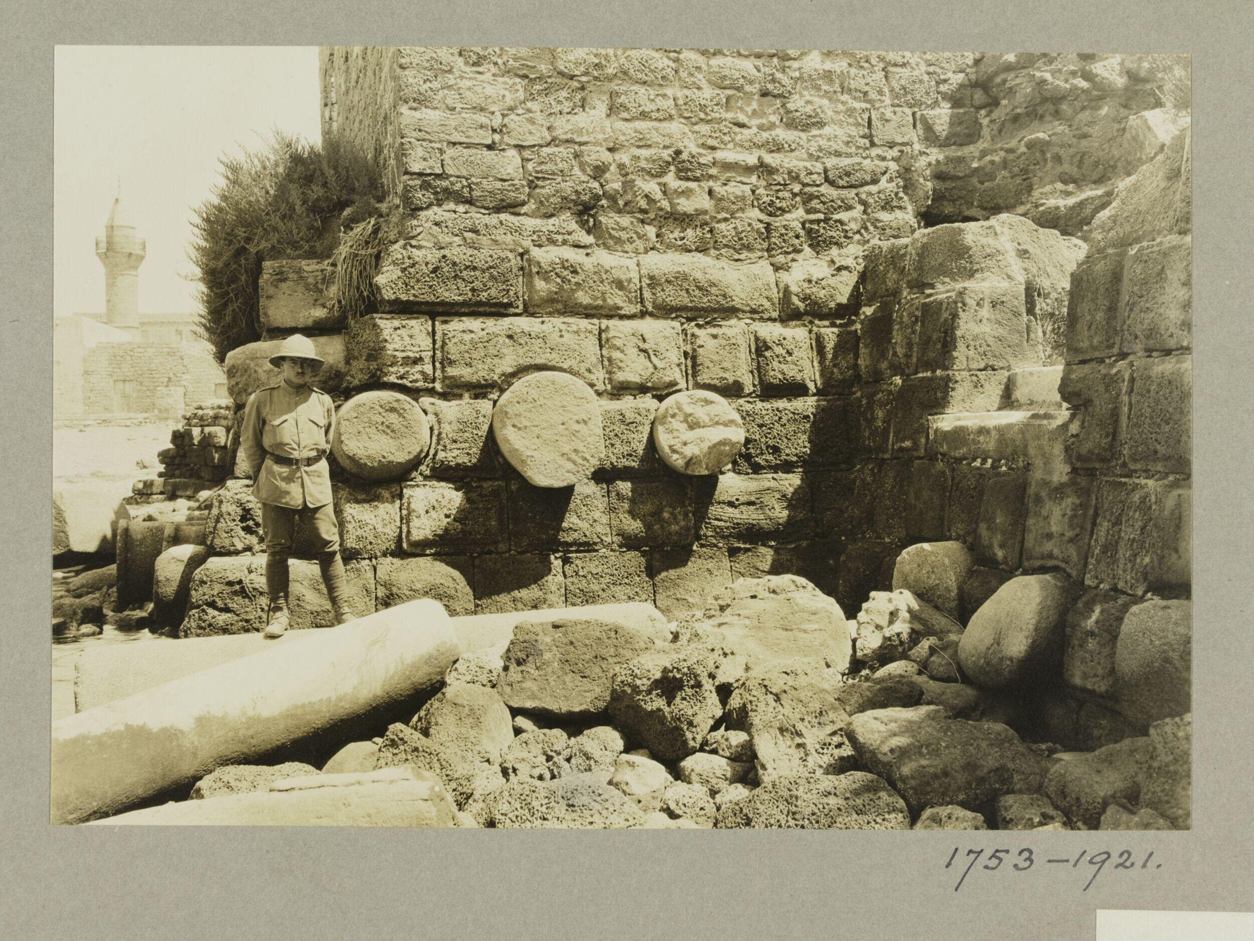 View in Crusader Castle, Caesarea
