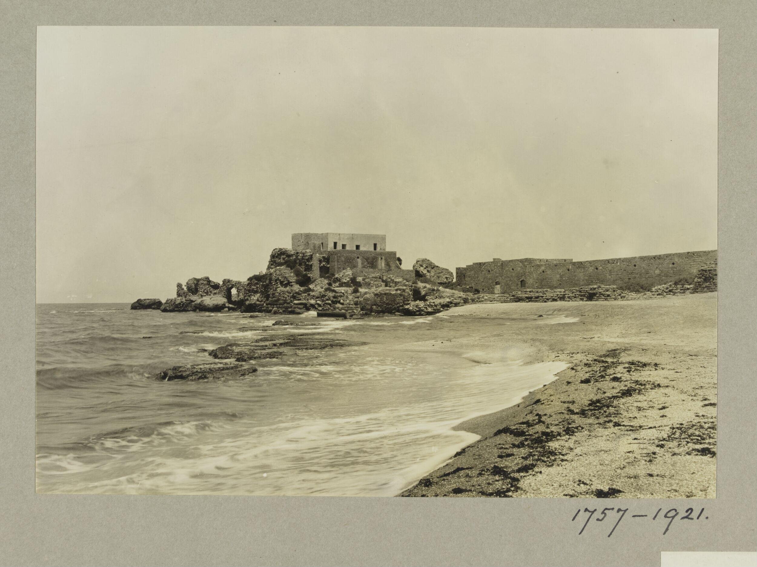 South-west corner at Crusader Castle, Caesarea