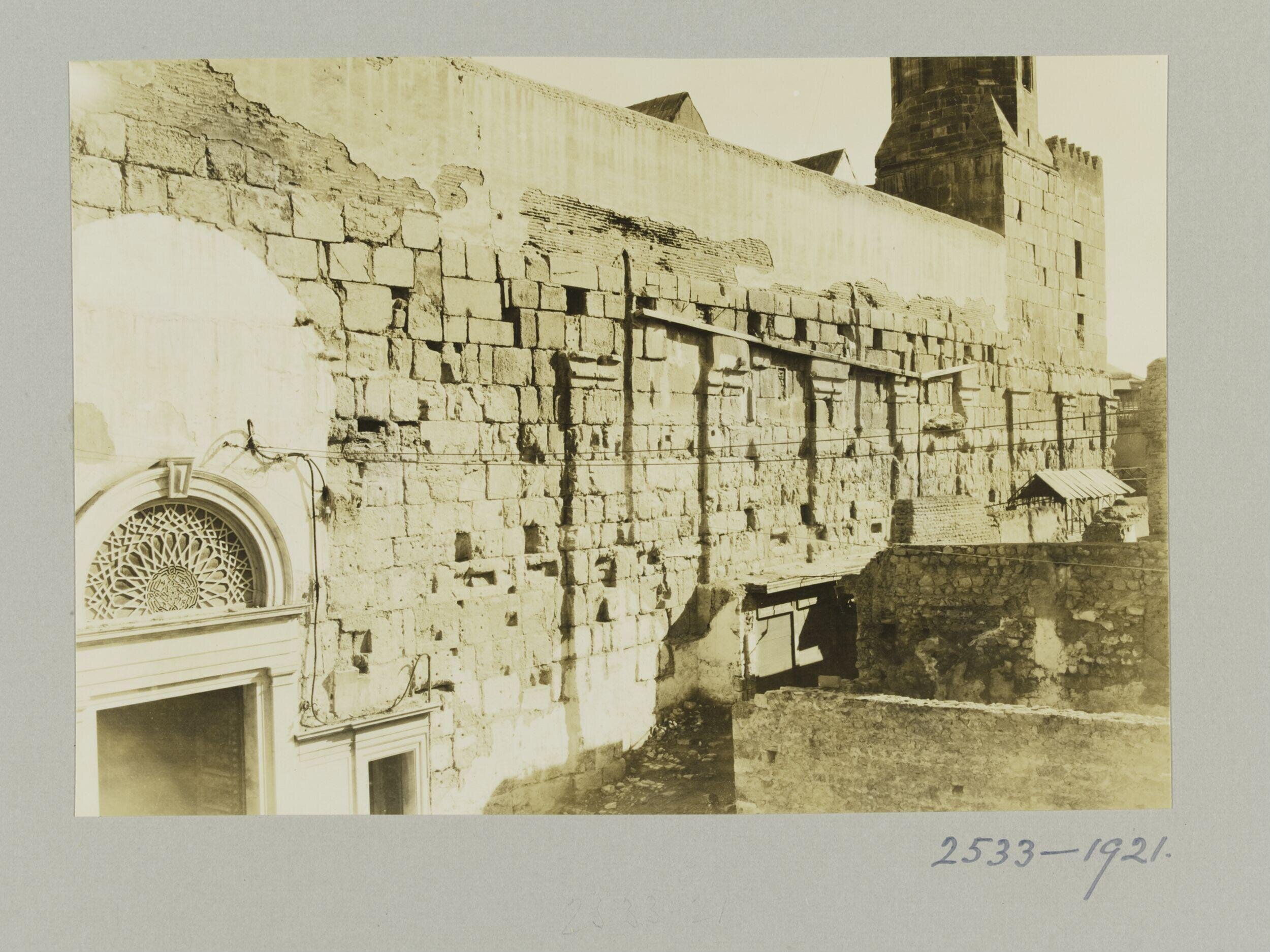 West façade of the Umayyad Mosque, Damascus