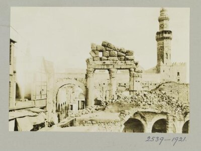 Jupiter temple infront of the Umayyad Mosque, Damascus