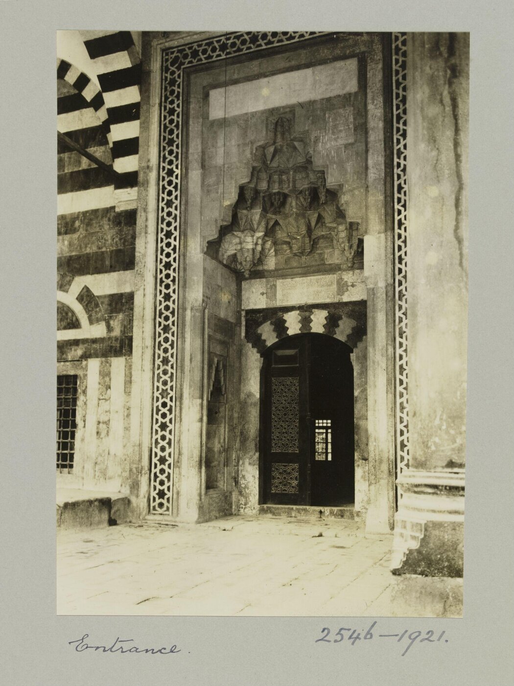 K.A.C. Creswell, Takiyya of Sultan Sulayman, Damascus