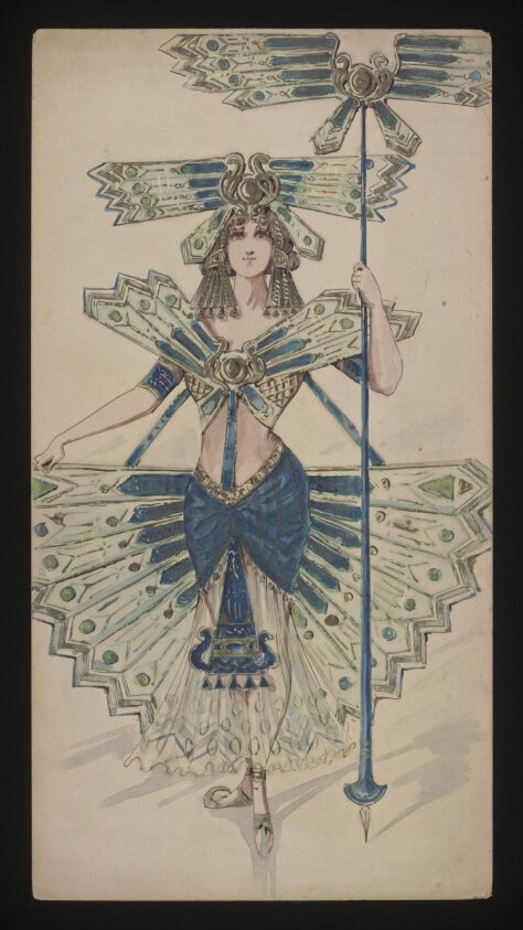 Costume design — ca. 1900