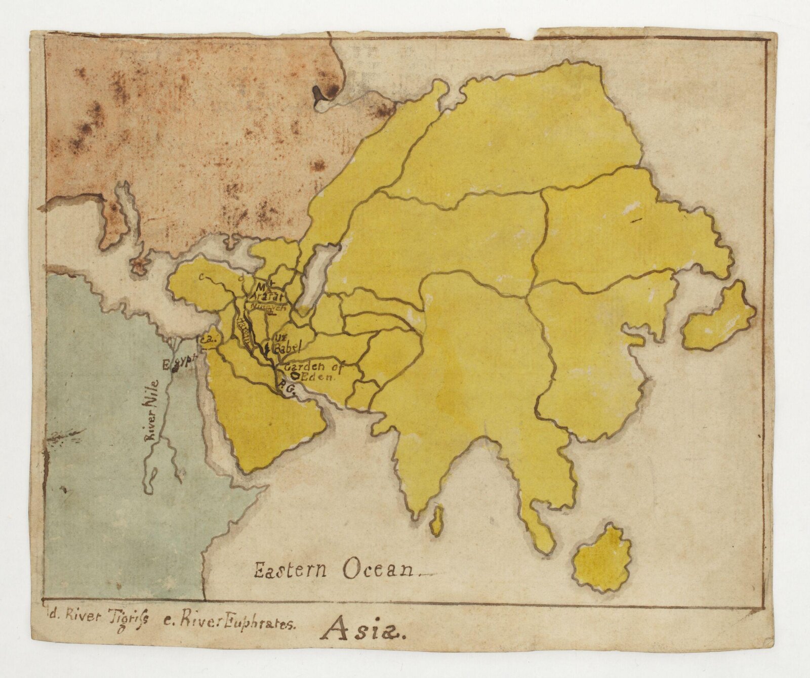 Asia., 1770s