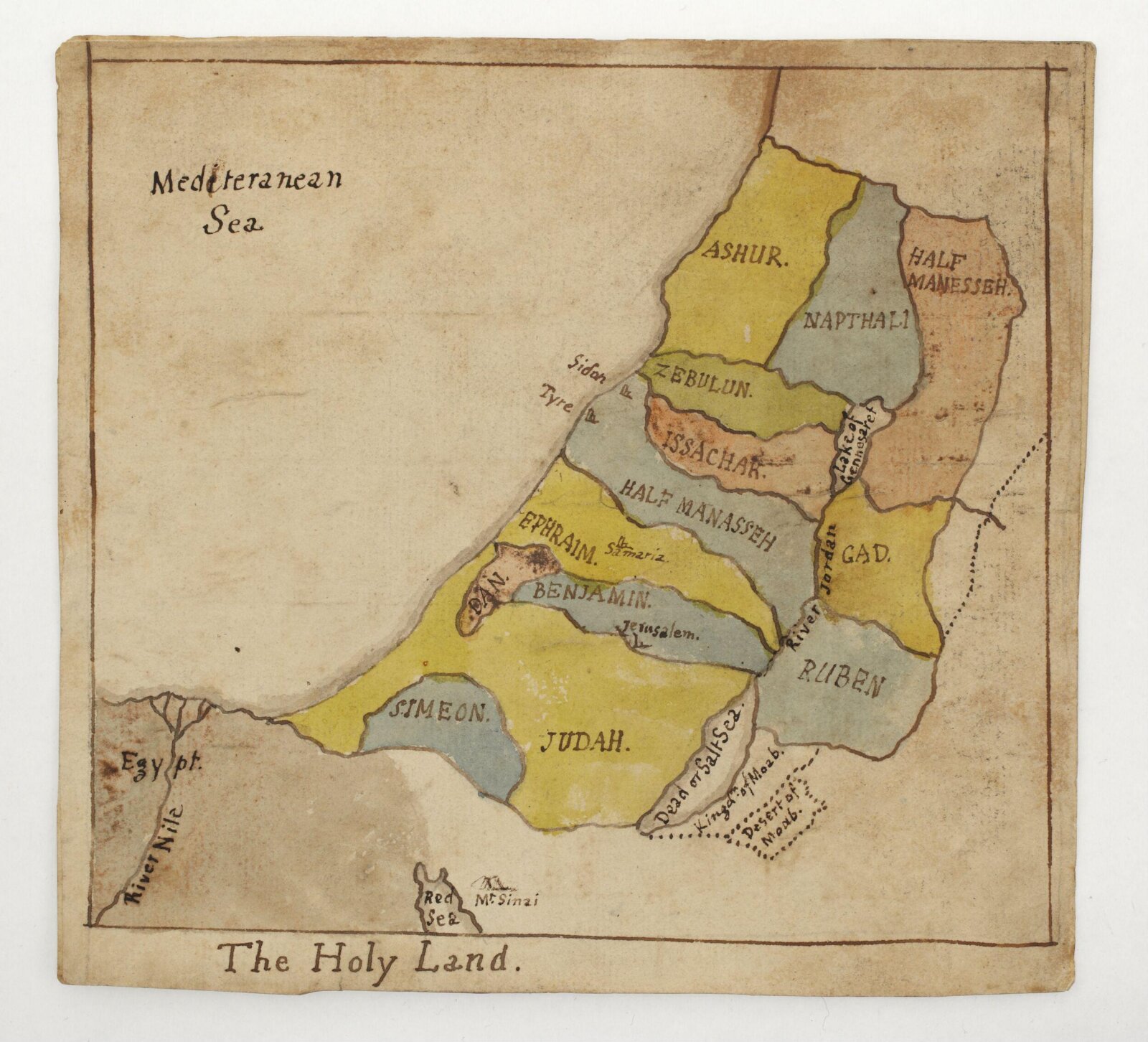 The Holy Land., 1770s