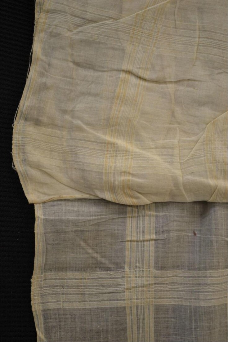 Checked Muslin Unknown V&A Explore The Collections