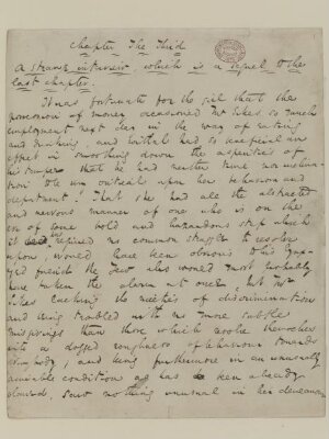 Original manuscript of Oliver Twist, or the parish boy's progress, by Charles Dickens, vol. 7