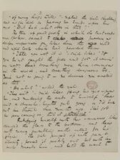 Original manuscript of Oliver Twist, or the parish boy's progress, by Charles Dickens, vol. 7 thumbnail 2