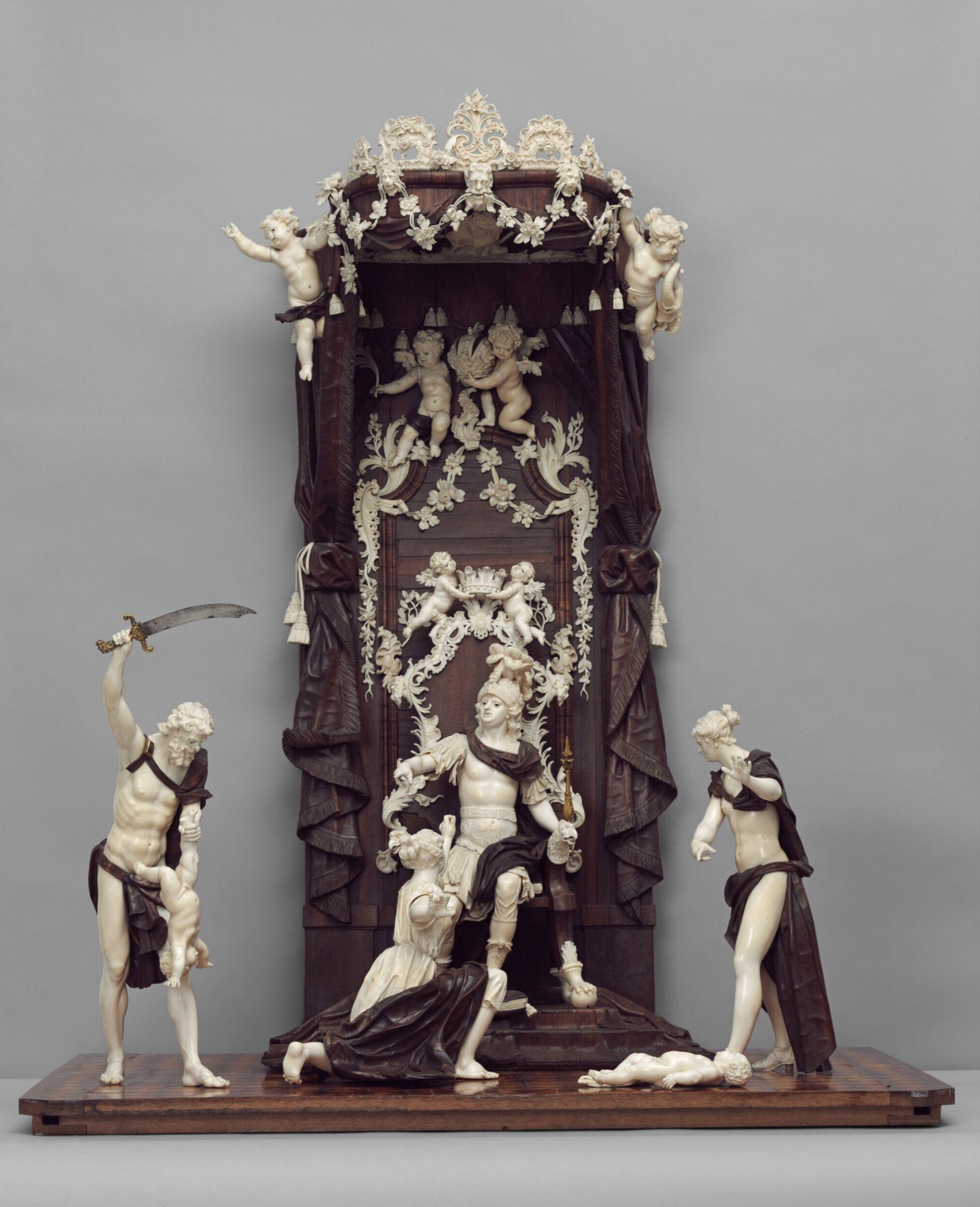 The Judgement of Solomon, Simon Troger, ca. 1741