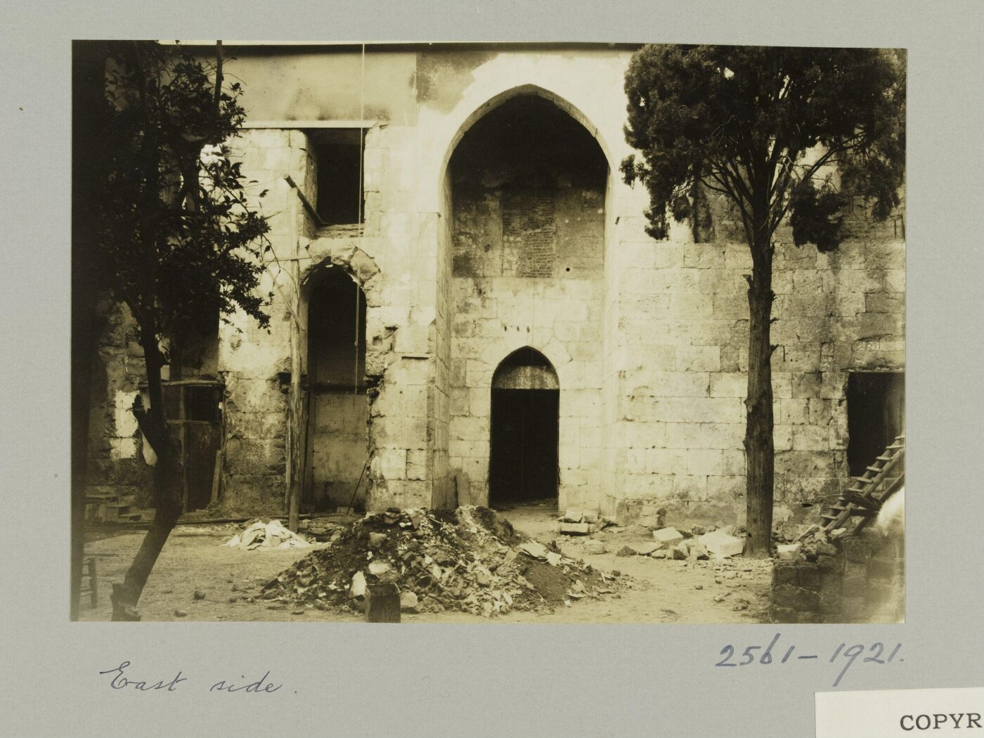 K.A.C. Creswell, Courtyard of Madrasa al-'Adiliyya, Damascus