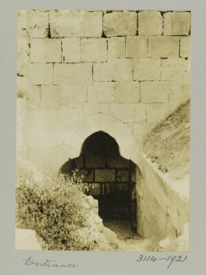 Mosque Entrance at Birecik Citadel, Turkey