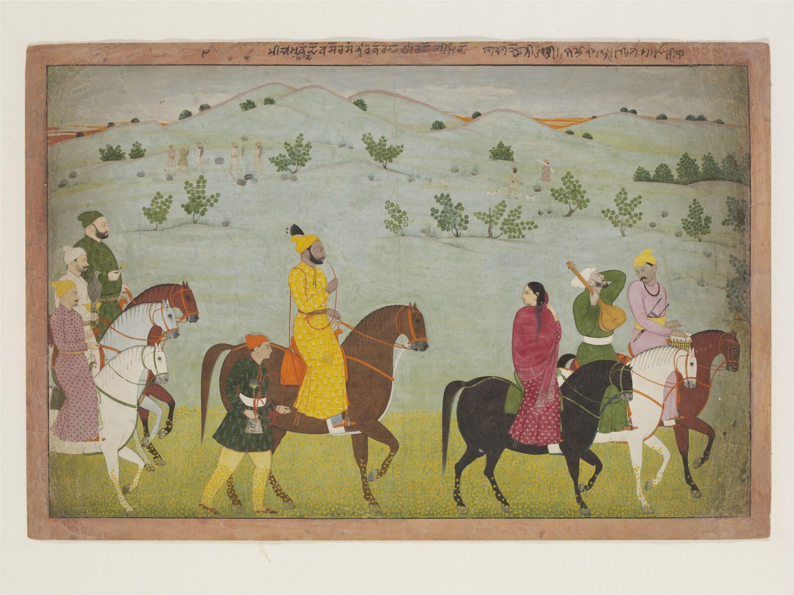 Mian Mukund Dev, Nainsukh, ca. 1740 - ca. 1745