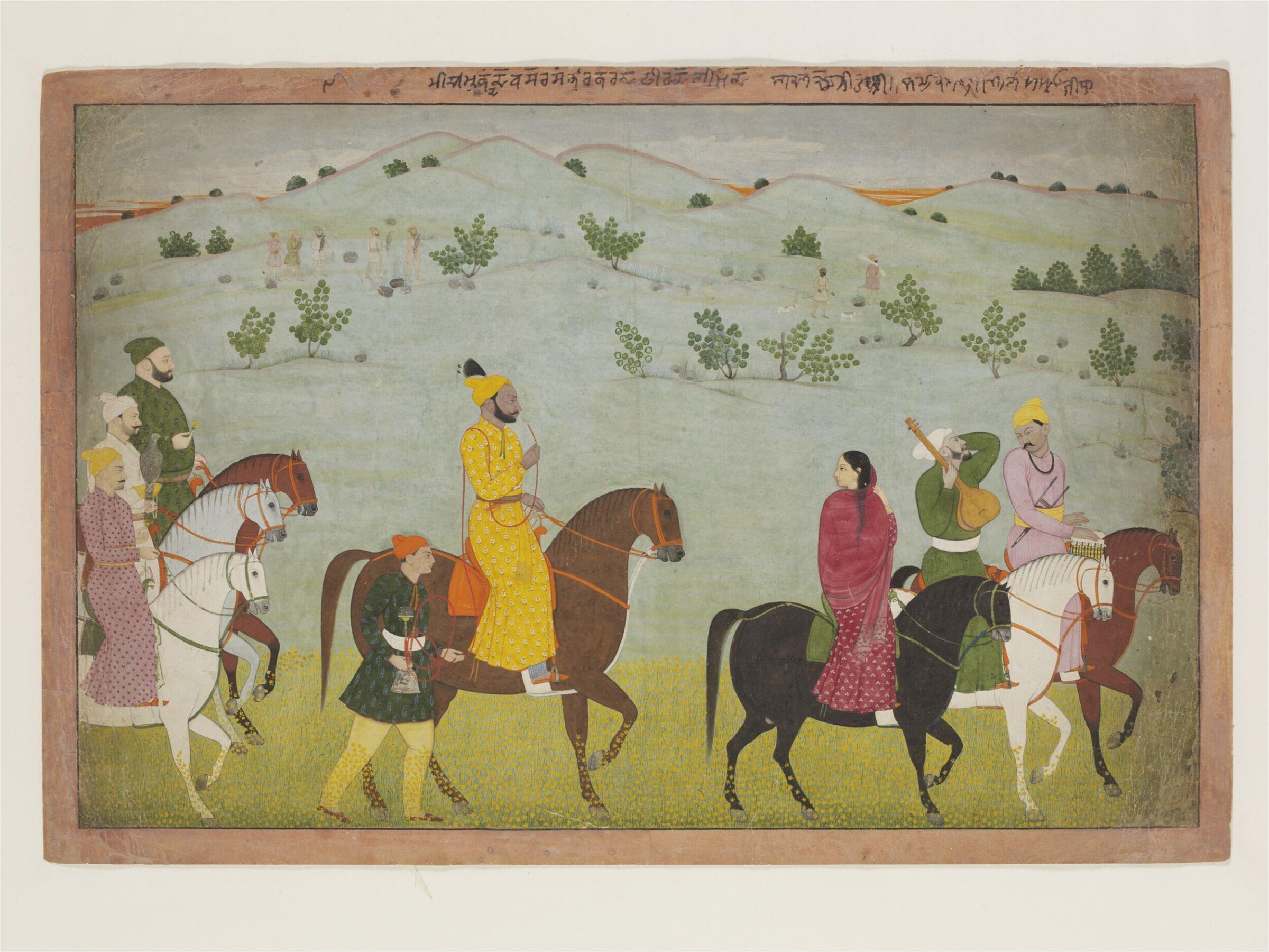 Mian Mukund Dev, Nainsukh, ca. 1740 - ca. 1745
