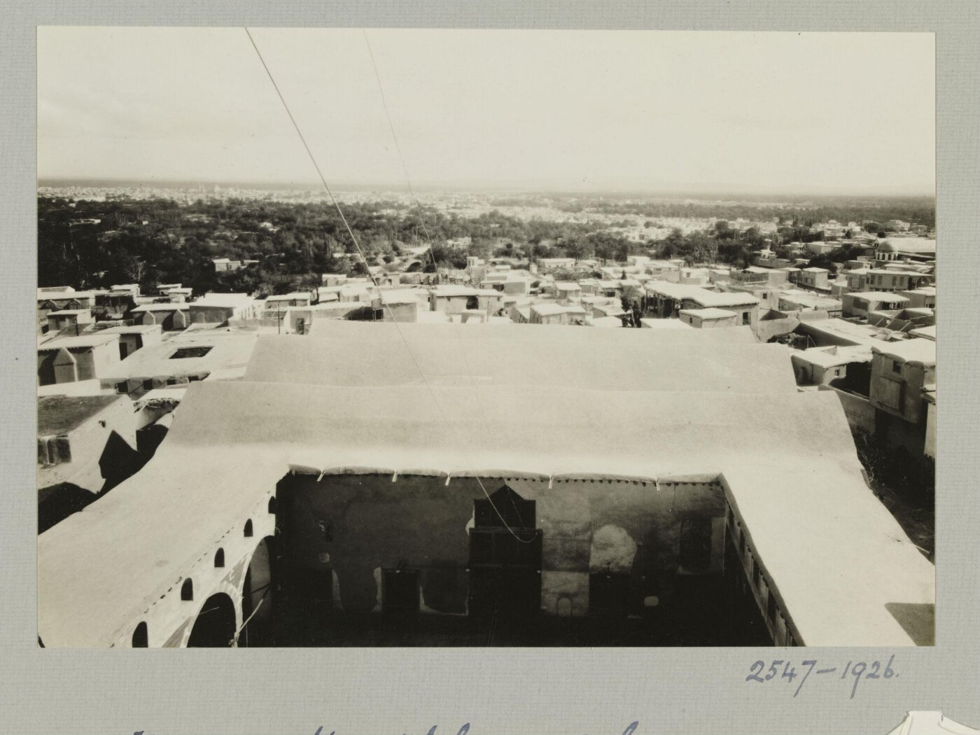 K.A.C. Creswell, Courtyard of the Mosque of al-Hanabila, Damascus