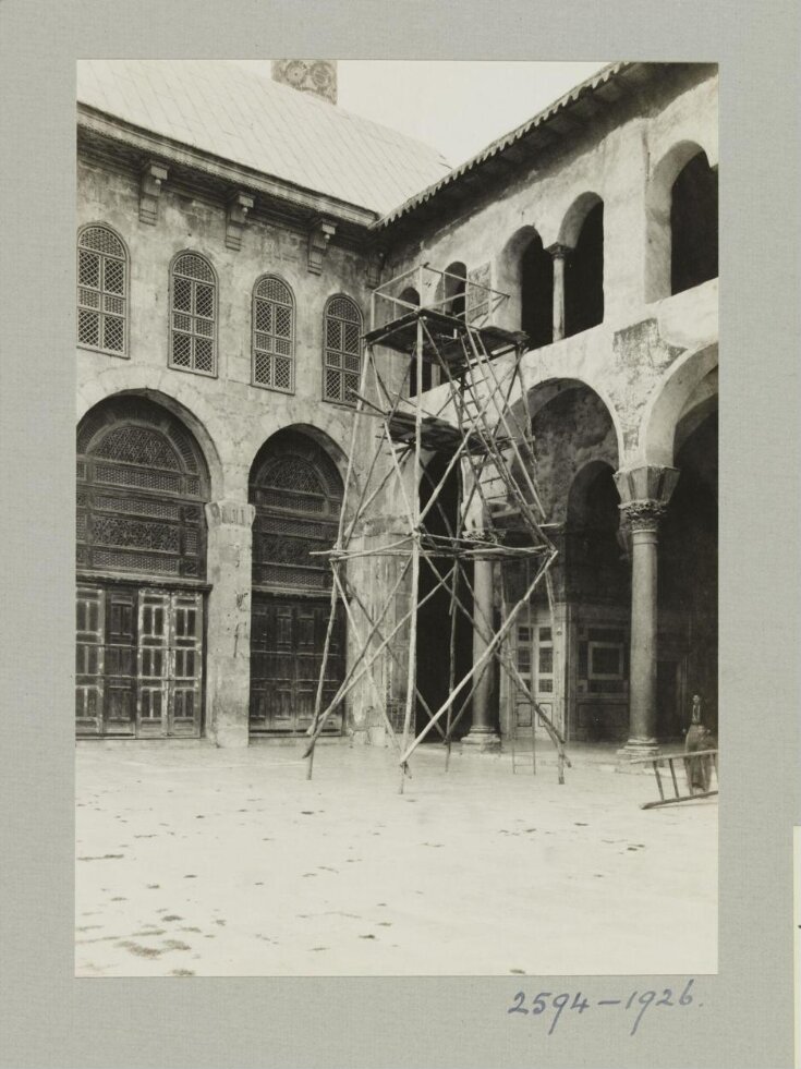 Arcades in the courtyard of the Great Umayyad Mosque, Damascus top image