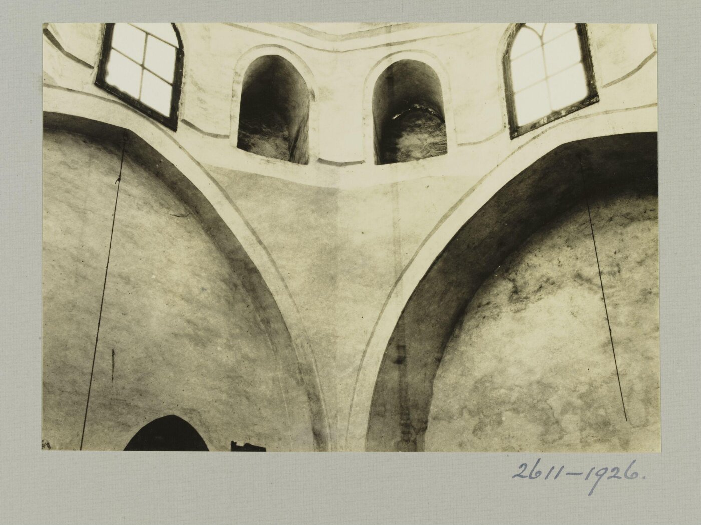 K.A.C. Creswell, Dome pendentive in Bimaristan al-Qaymari, Damascus