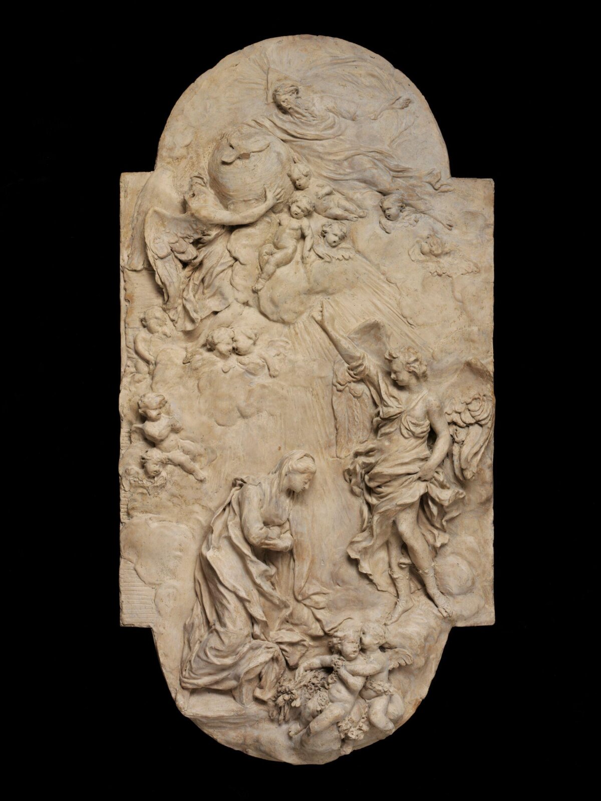 The Annunciation, possibly Angelo de Rossi, ca. 1700 - ca. 1715