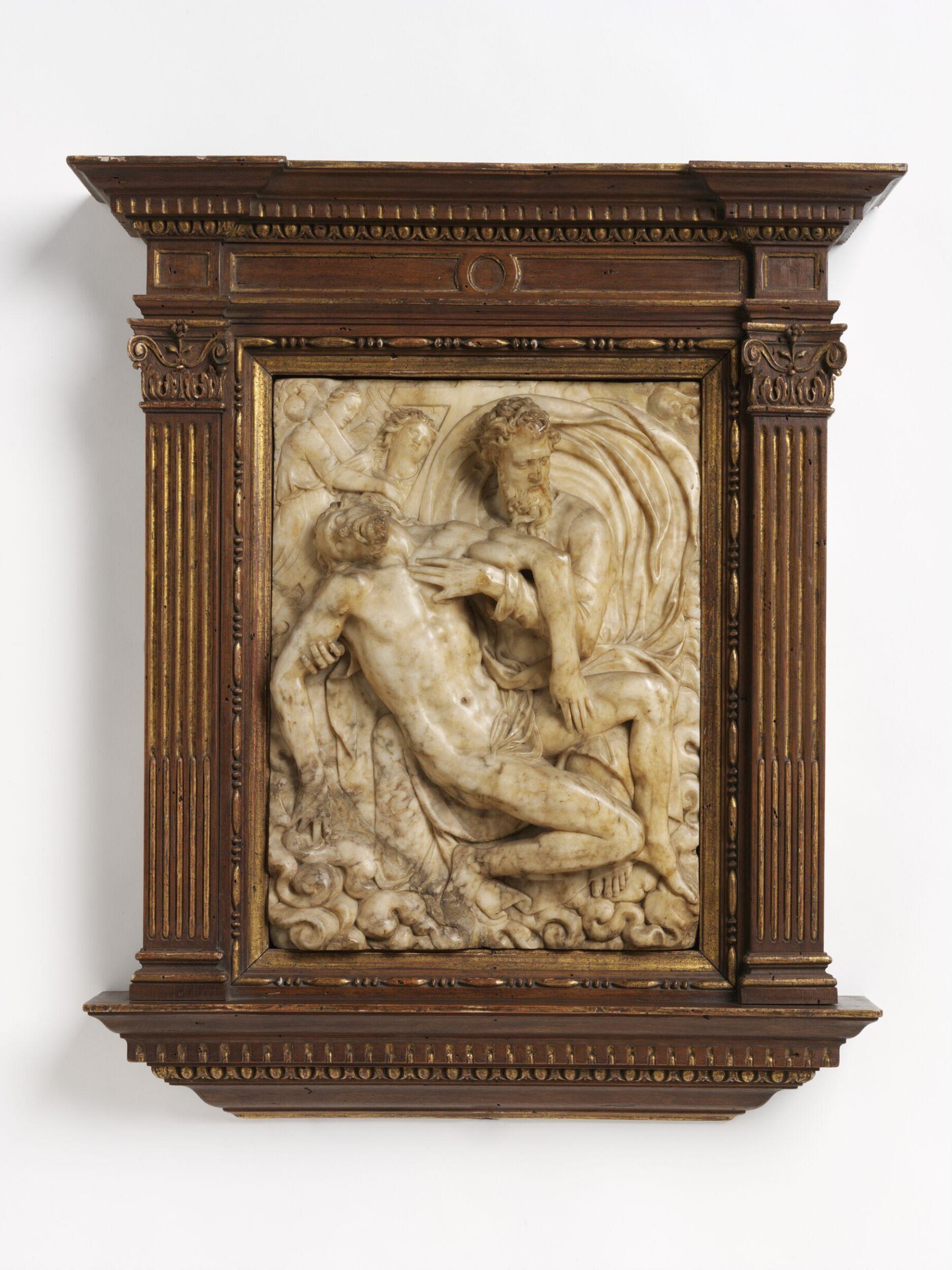 The dead Christ supported by God the Father, Jacques Dubroeucq, ca. 1550