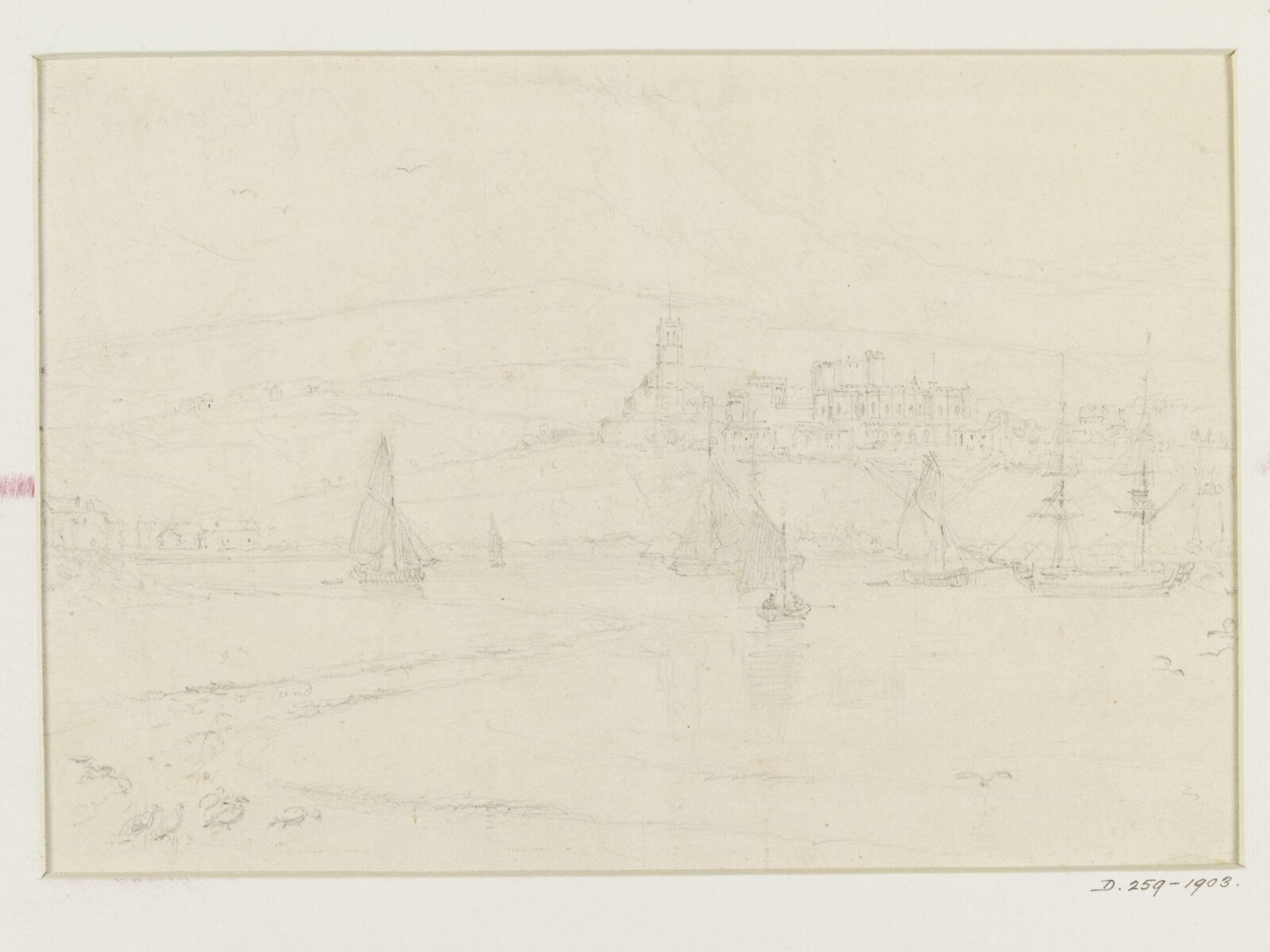 Lancaster Castle, William Daniell, 1816