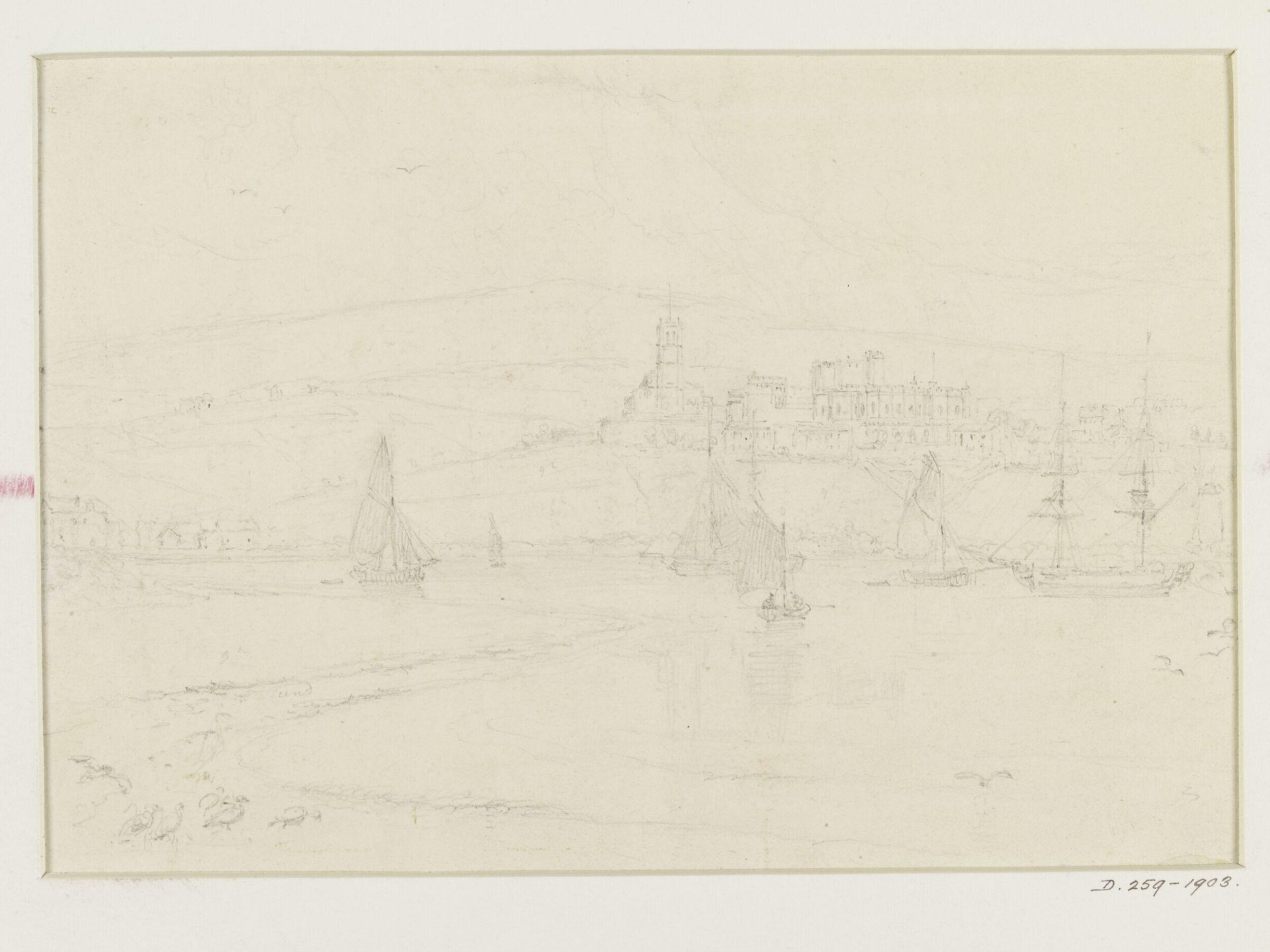 Lancaster Castle, William Daniell, 1816
